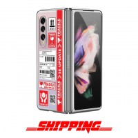 เคส Shipping Series 3D Crystal Clear Slim Case สำหรับ Samsung Galaxy Z Fold5 / Fold4 / Fold3